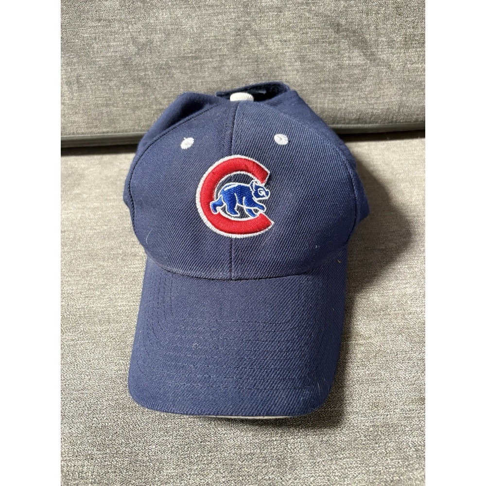Chicago‎ Cubs Vintage Hat Baseball Cap Adjustable HUYU Cap Acrylic And Wool